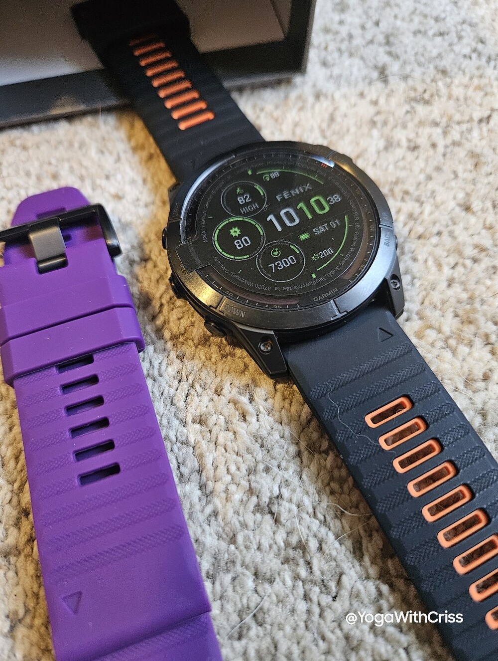 Garmin Fenix 7X Sapphire Solar Premium Multisport GPS smartwatch running watch